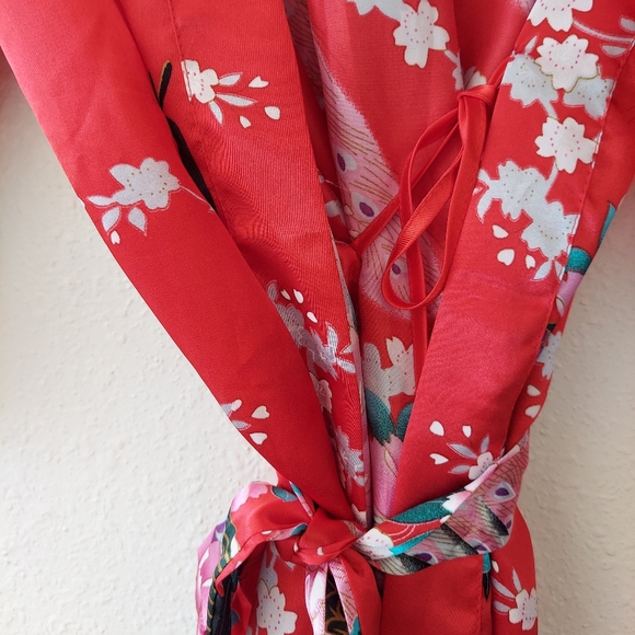 Satin kimono robe - Picture 4 of 4